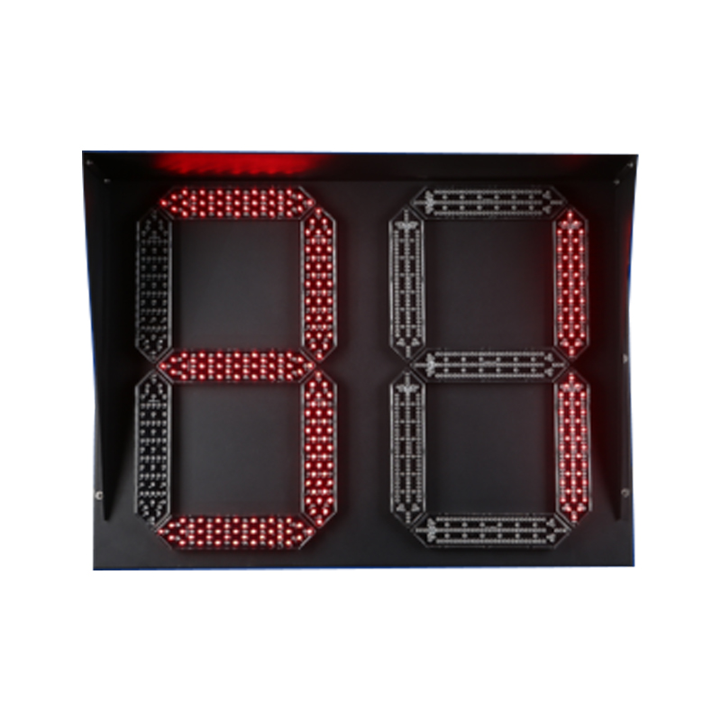 800*600 مللي متر العد التنازلي لحركة المرور LED ثنائي اللون ثنائي الموضع